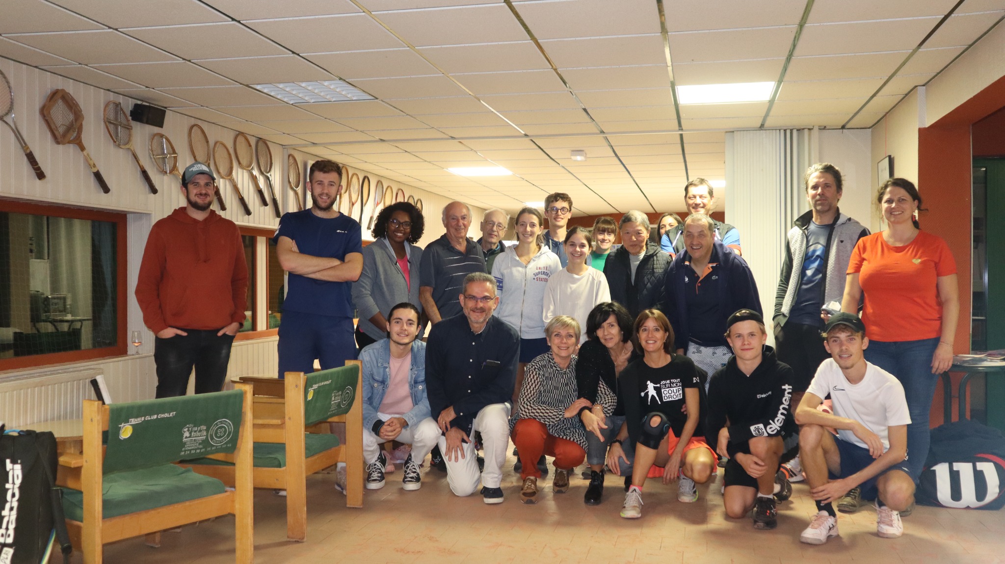 Soirée double mixte au Tennis Club Cholet